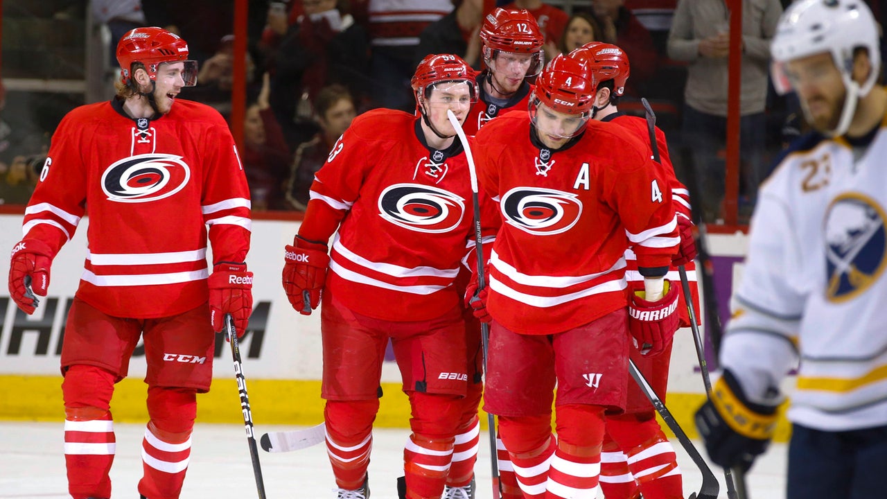 Two quick goals in 3rd help Hurricanes rally past Sabres